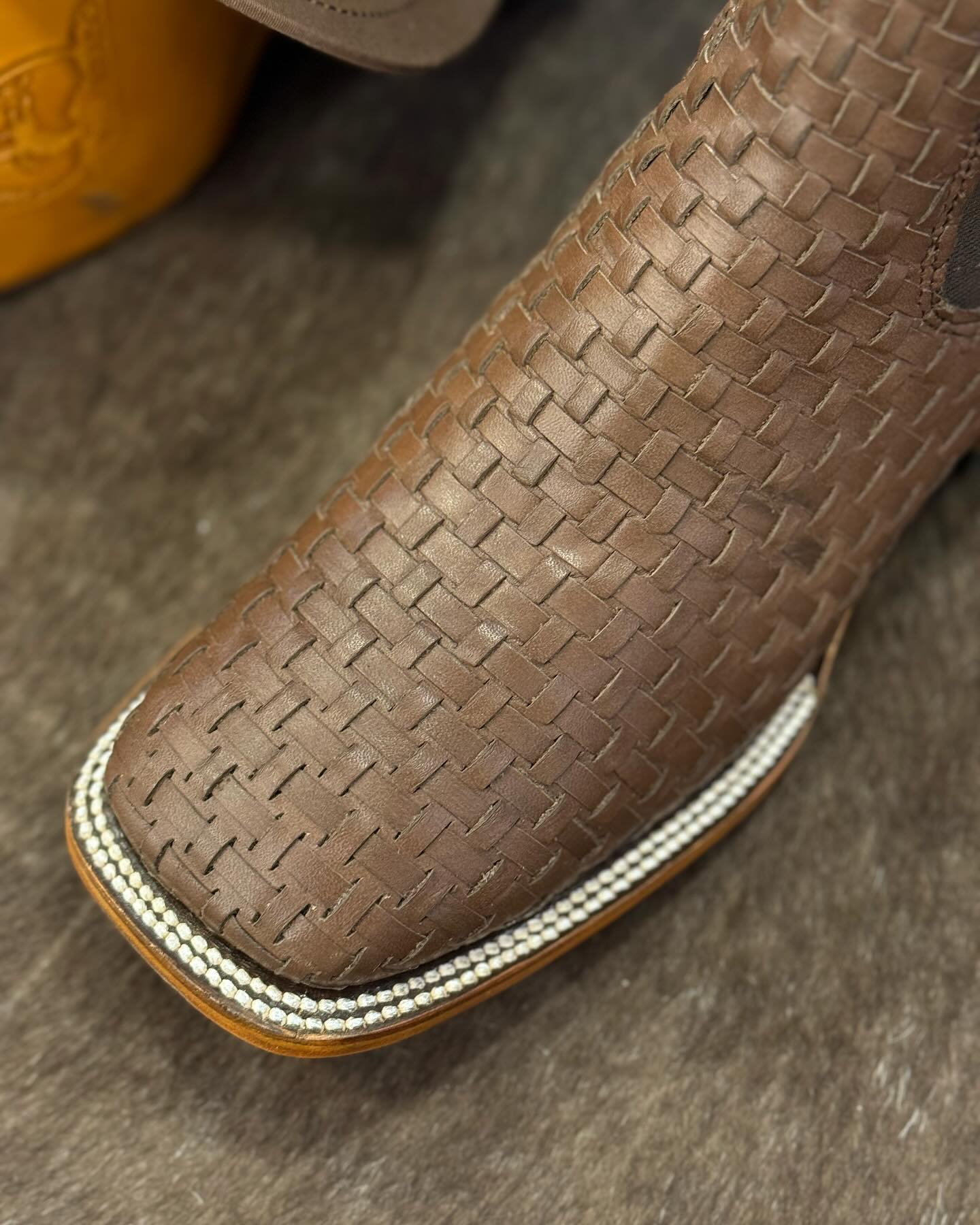 Petatillo Woven Cowboy Boots