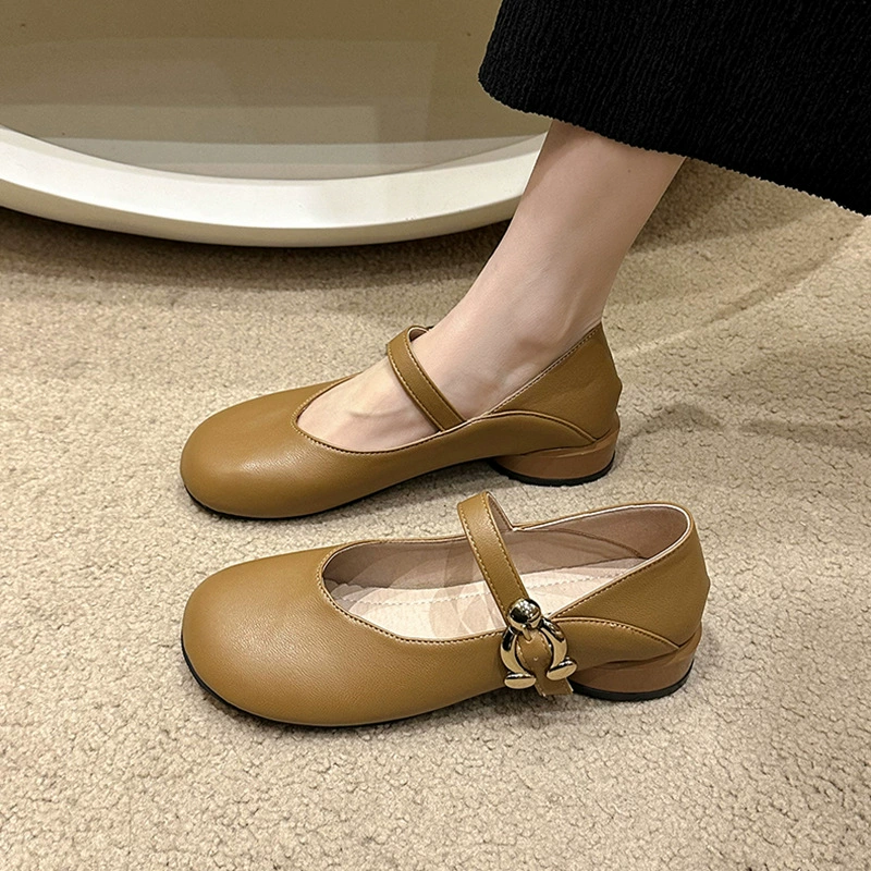 French Retro Mary Jane Shoes