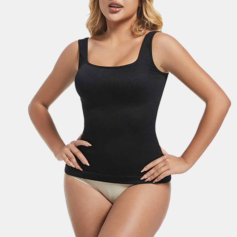 Women's Square Neck Slimming Vest Top