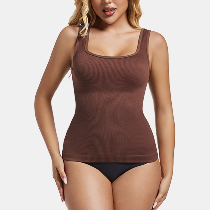 Women's Square Neck Slimming Vest Top