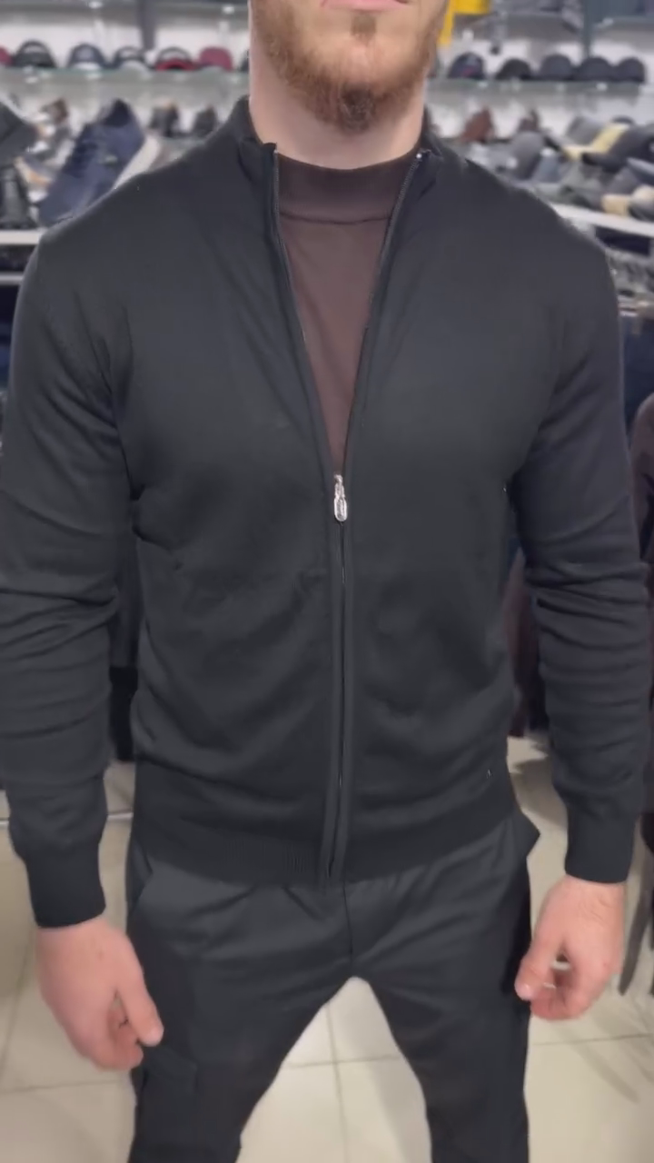 Men's Knit Cashmere Cardigan