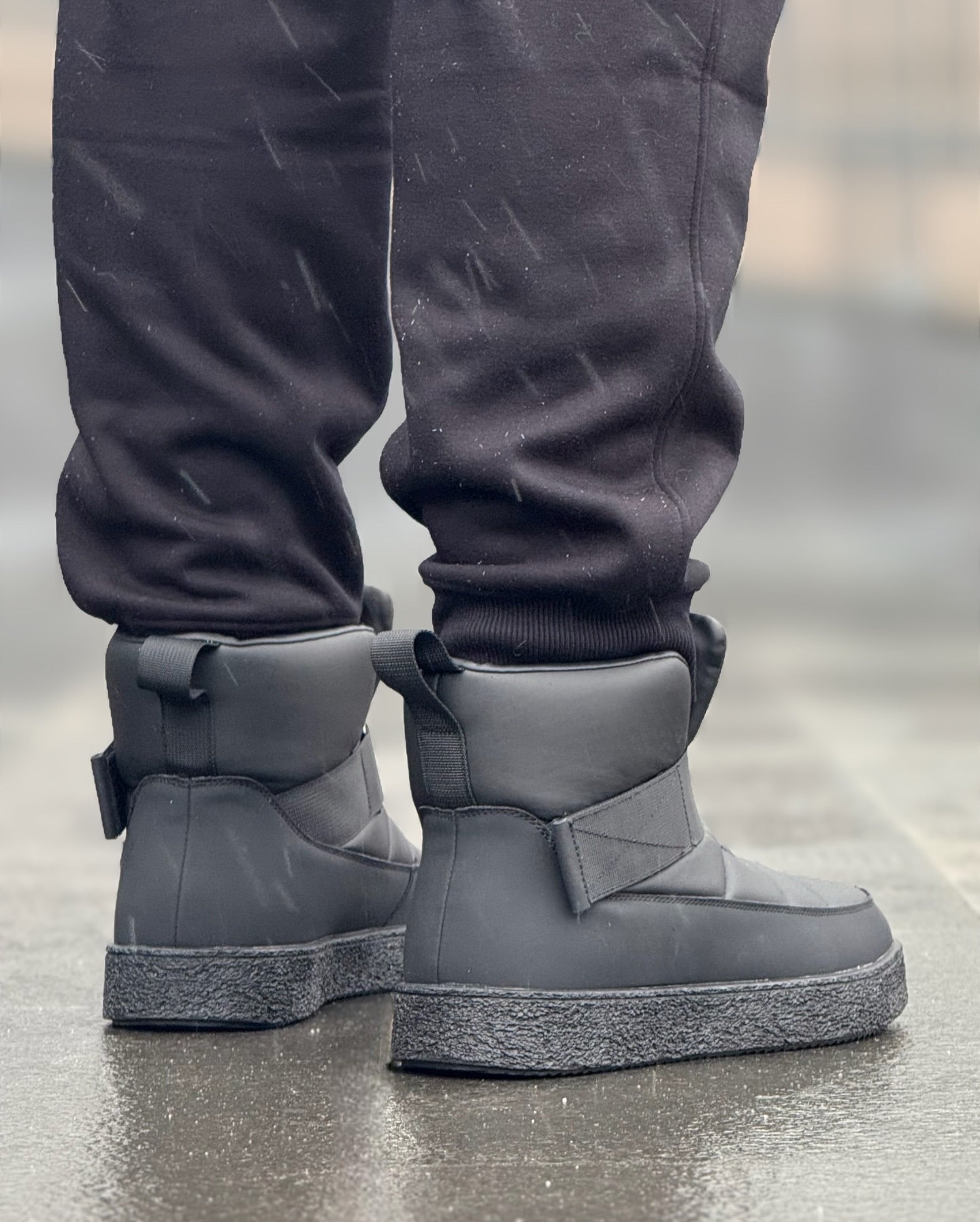 Winter Fleece-lined Waterproof Snow Boots