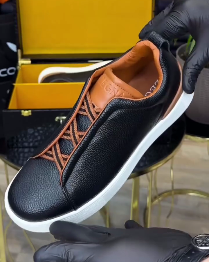 Men's Textured Triple Stitch Sneaker