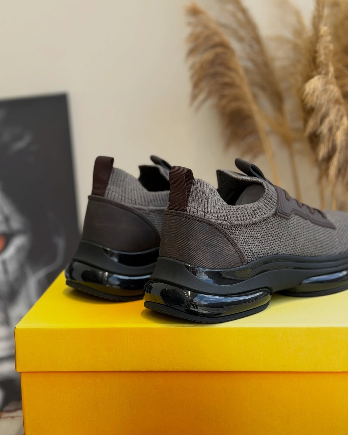 Knitted Air Cushion Sneakers