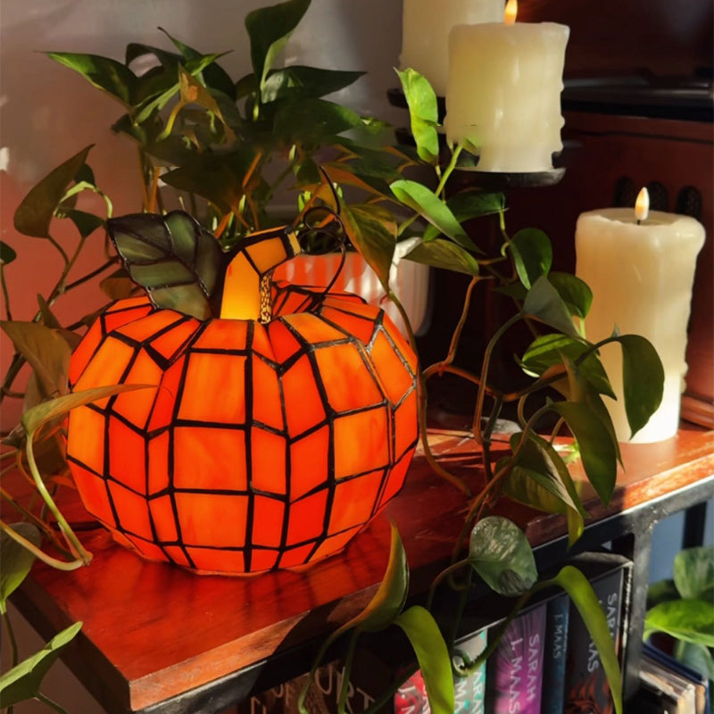 Pumpkin Lamp Halloween Decoration Resin Lamp
