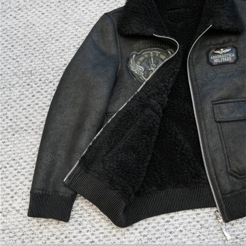 Heritage Jacket With Notched Lapel And Wool-Built Lining