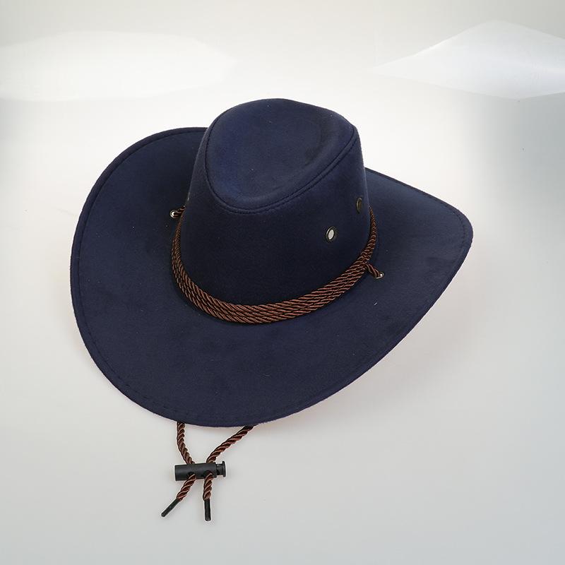 Western Cowboy Faux Leather Hat