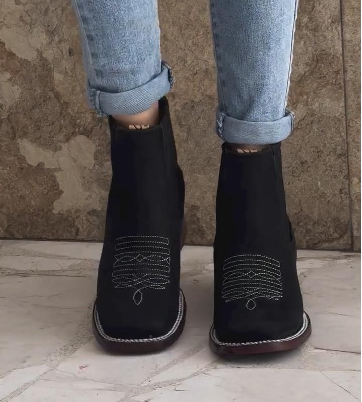 Western Ankle Boots
