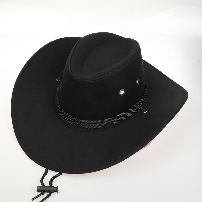 Western Cowboy Faux Leather Hat