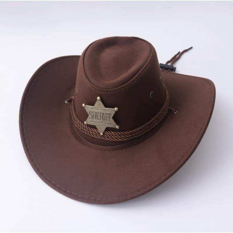 Six Pointed Star Western Cowboy Hat