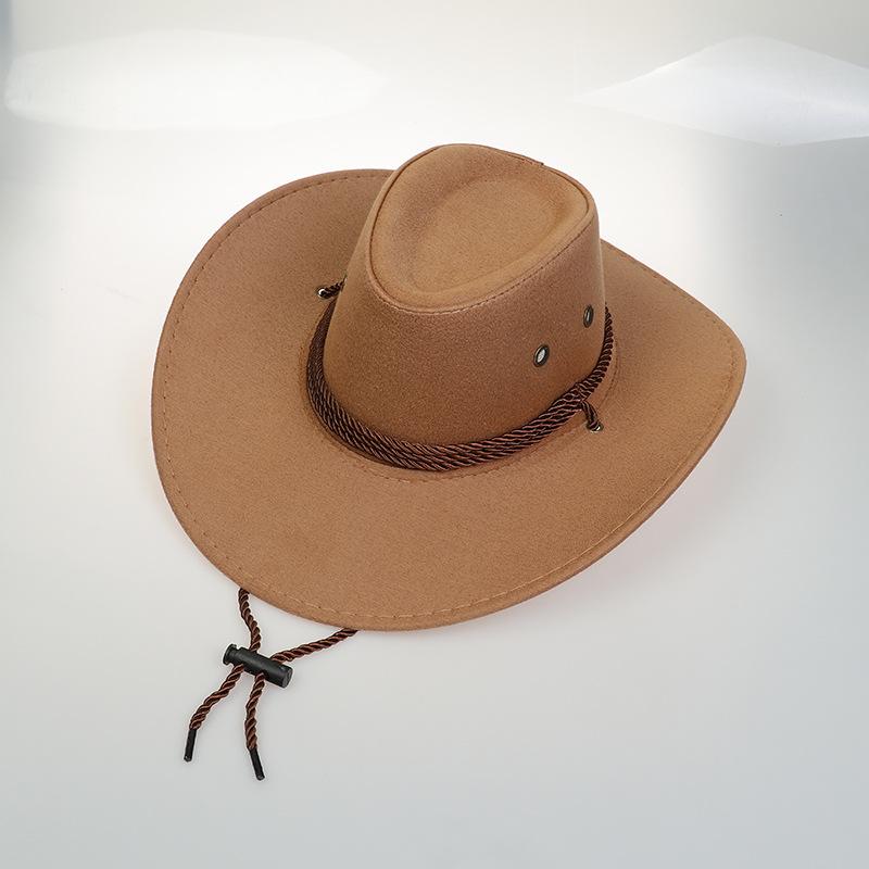 Western Cowboy Faux Leather Hat