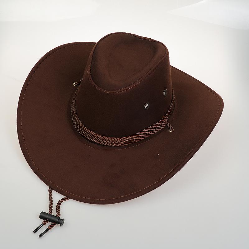 Western Cowboy Faux Leather Hat