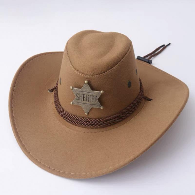 Six Pointed Star Western Cowboy Hat