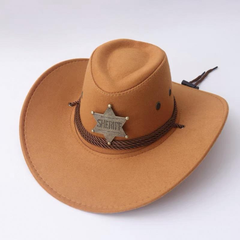 Six Pointed Star Western Cowboy Hat