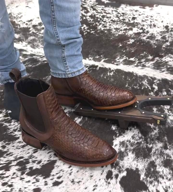 Lucchese Python Boots