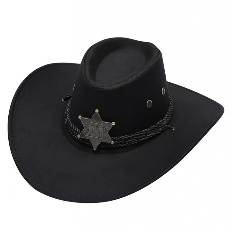 Six Pointed Star Western Cowboy Hat