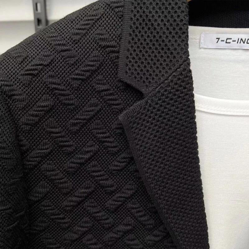 Men's New Three-Dimensional Knitted Jacket