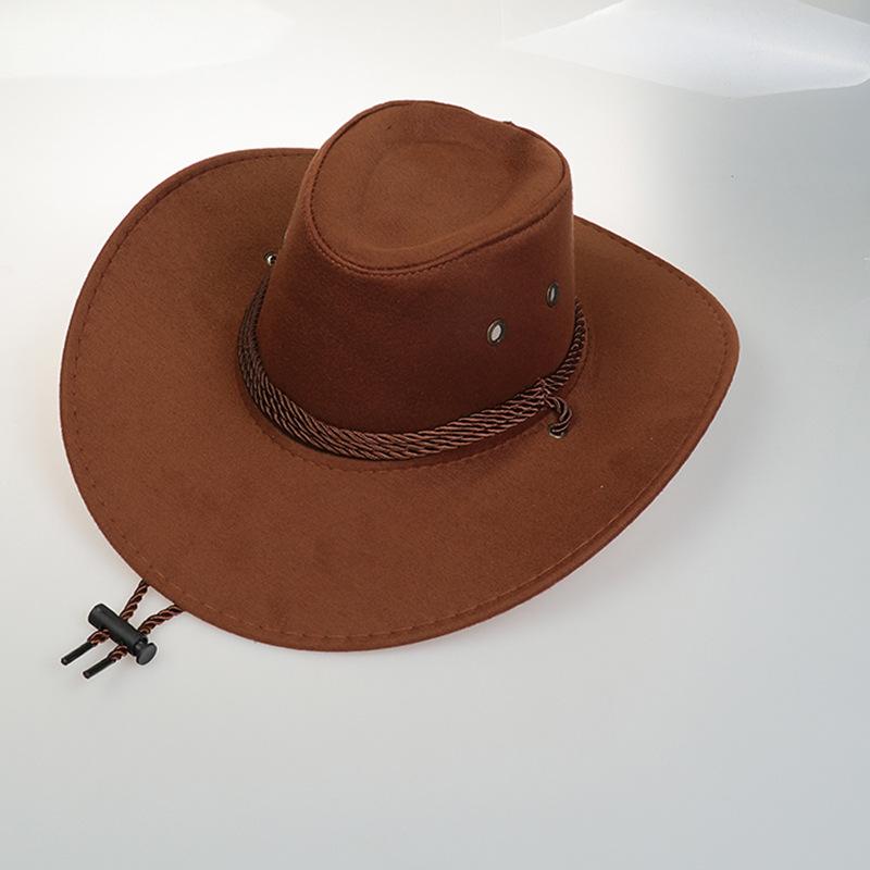 Western Cowboy Faux Leather Hat