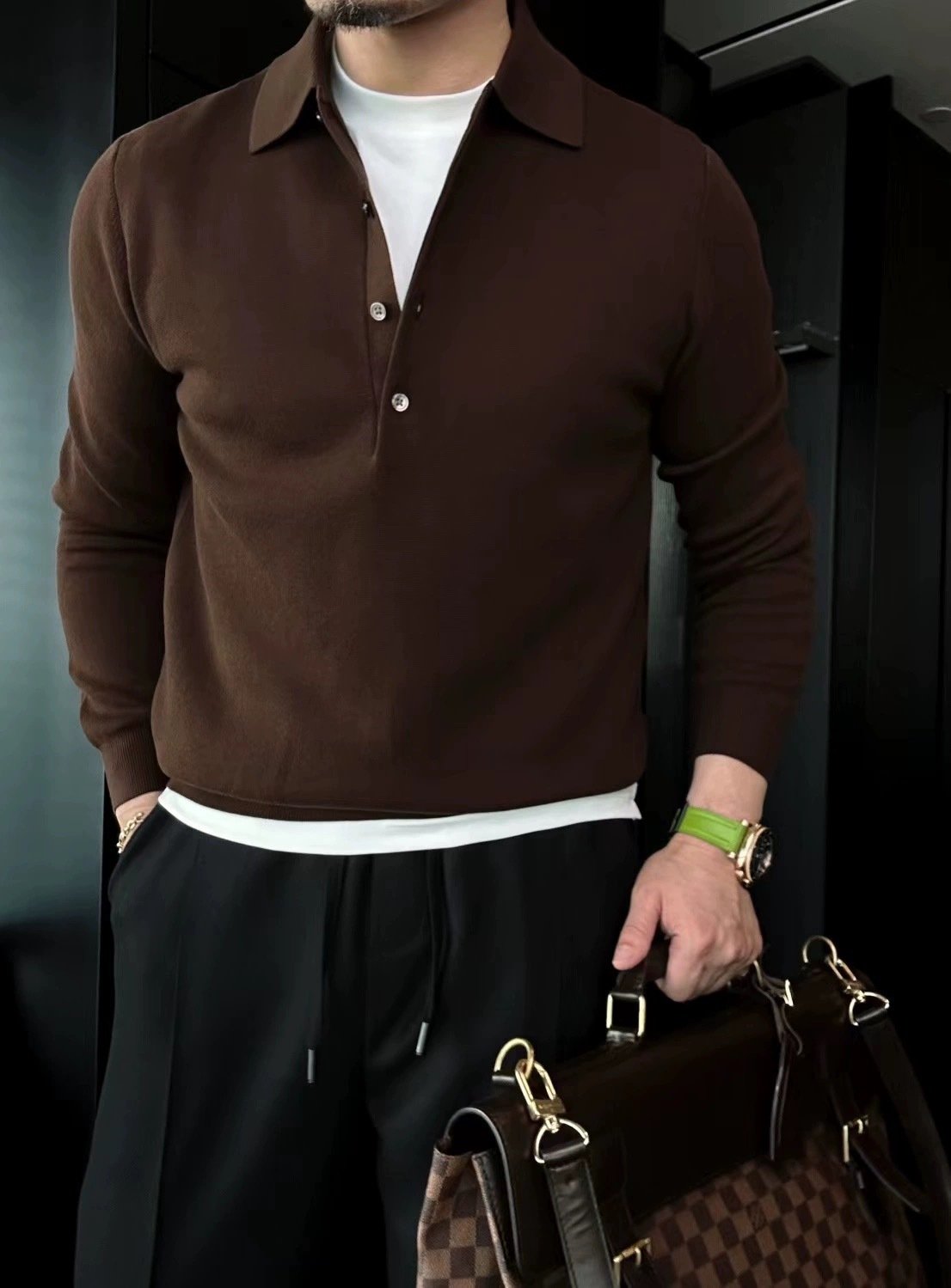 Long Sleeve Lapel Sweater(✔️Buy 2 Get Free Shipping)