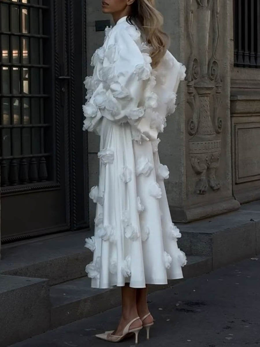 Flower Bomber & Skirt