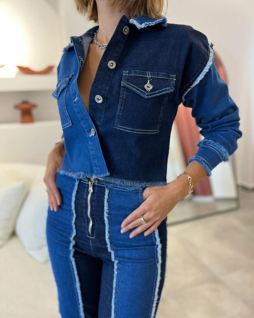 The Stylish Denim Set
