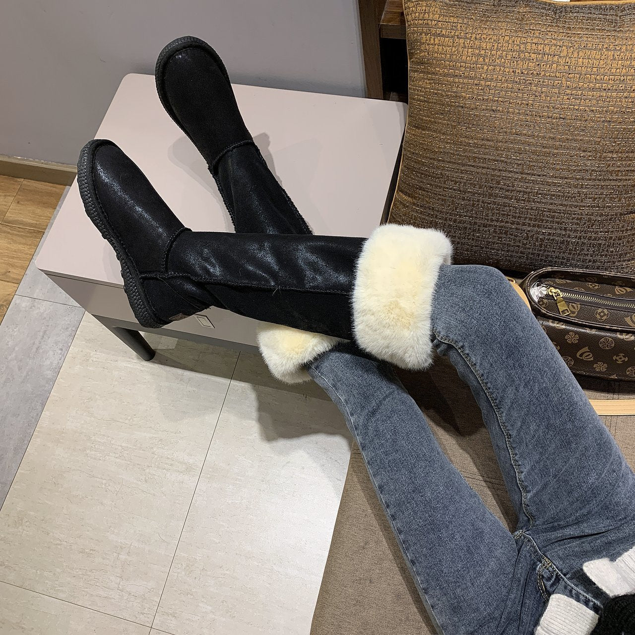 New winter high snow boots