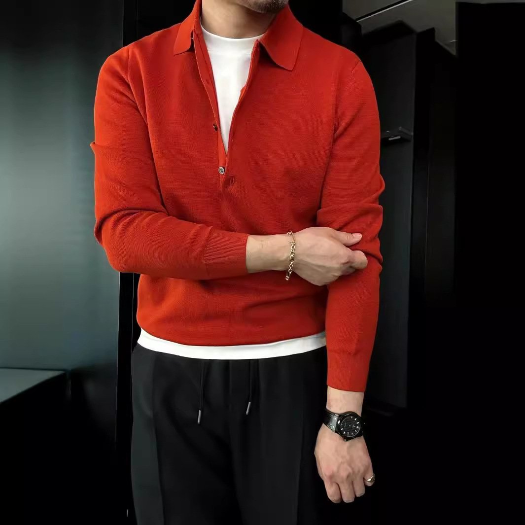 Long Sleeve Lapel Sweater(✔️Buy 2 Get Free Shipping)