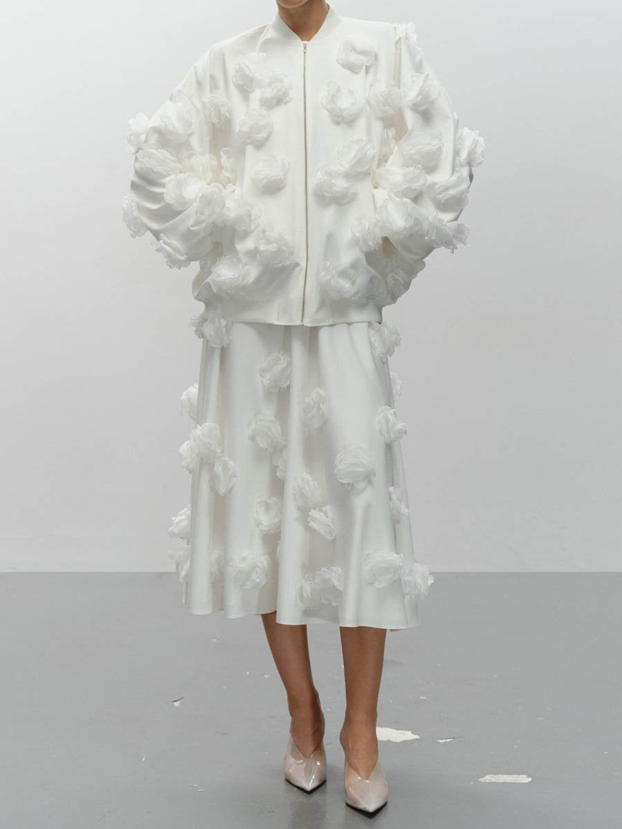 Flower Bomber & Skirt
