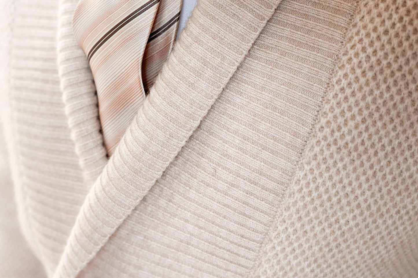 Fashion Casual Men's Double-breasted Cardigan Sweater