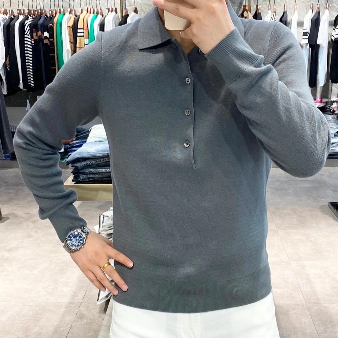 Long Sleeve Lapel Sweater(✔️Buy 2 Get Free Shipping)