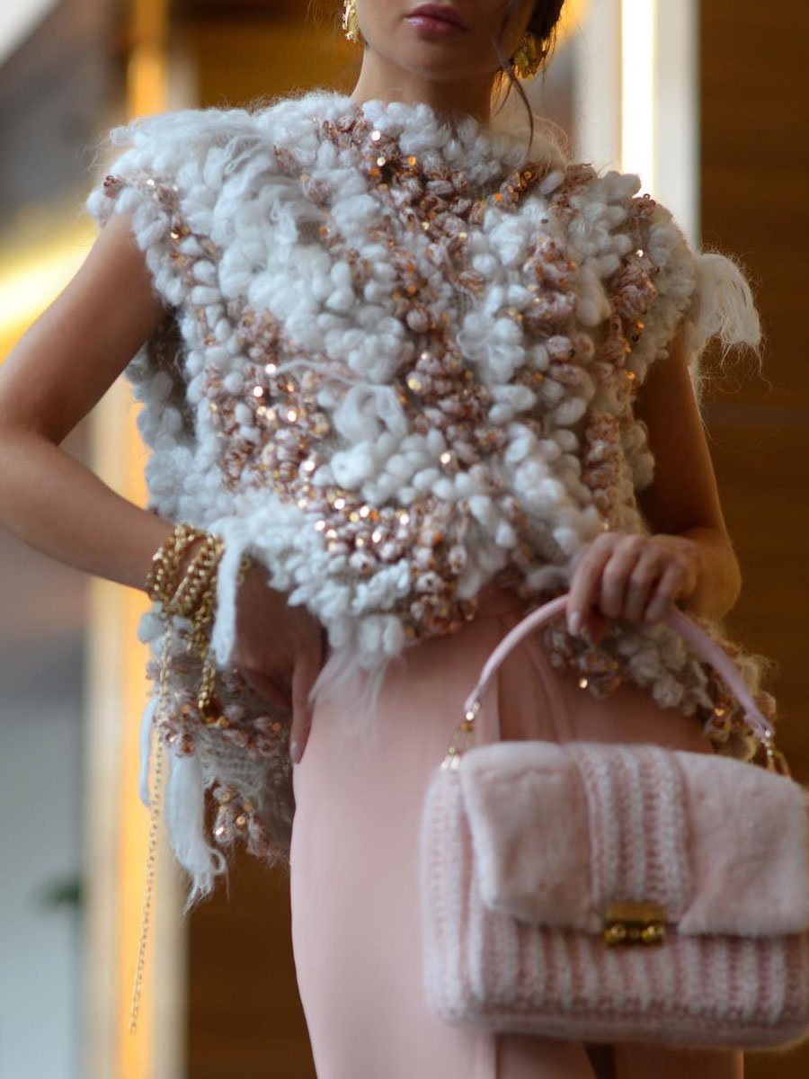 Sequin Sleeveless Top