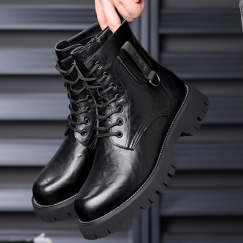 New winter suede leather shoes