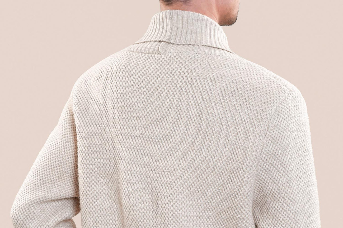 Fashion Casual Men's Double-breasted Cardigan Sweater