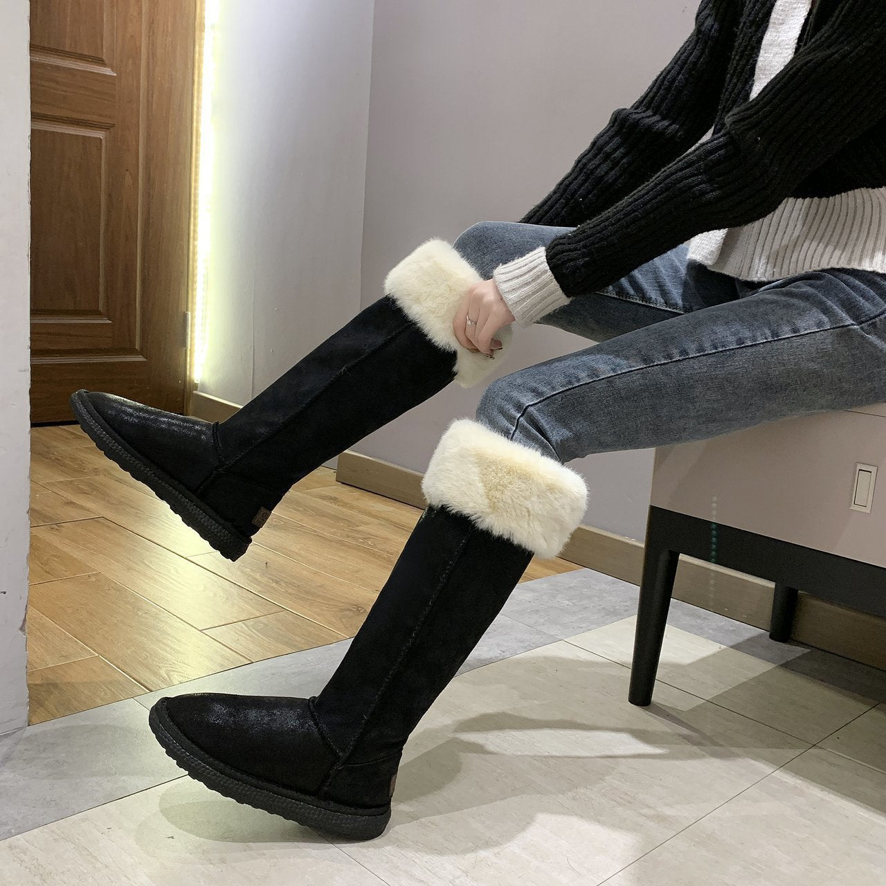 New winter high snow boots