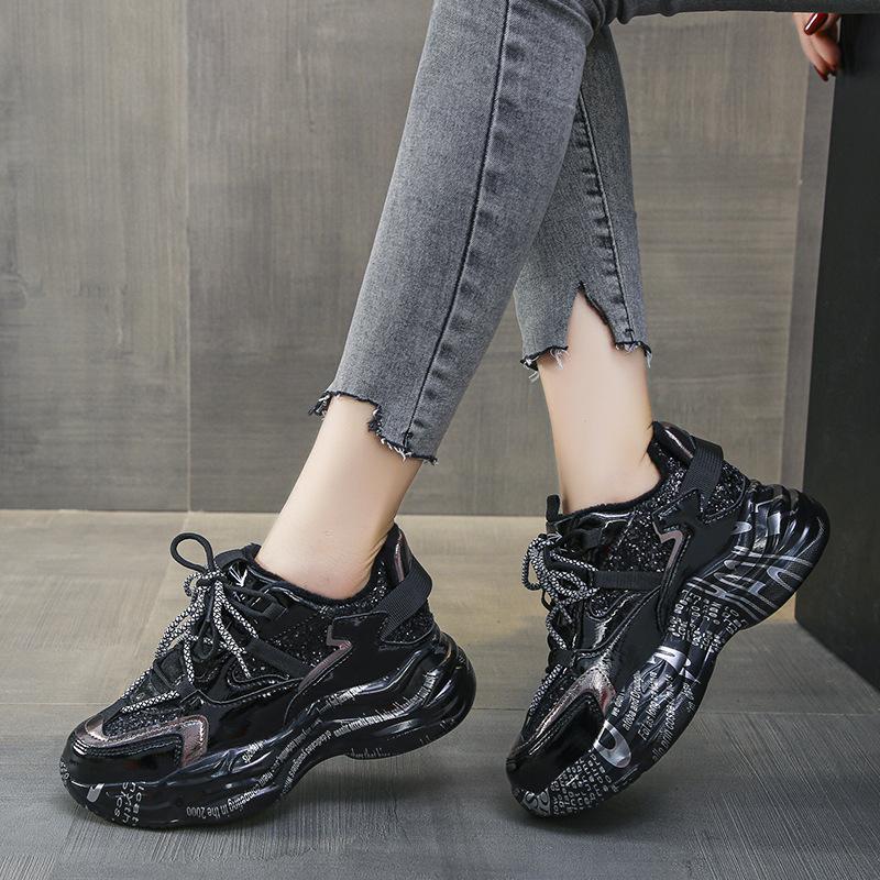 Popular Thick-soled Casual Sports Running Shoes