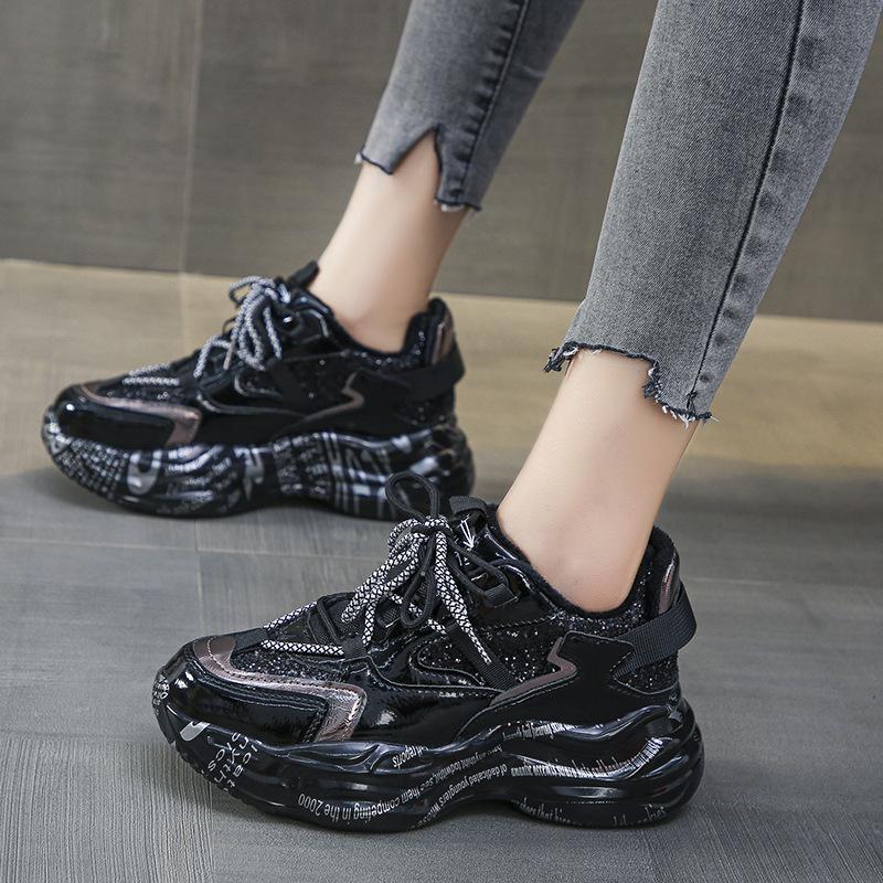 Popular Thick-soled Casual Sports Running Shoes