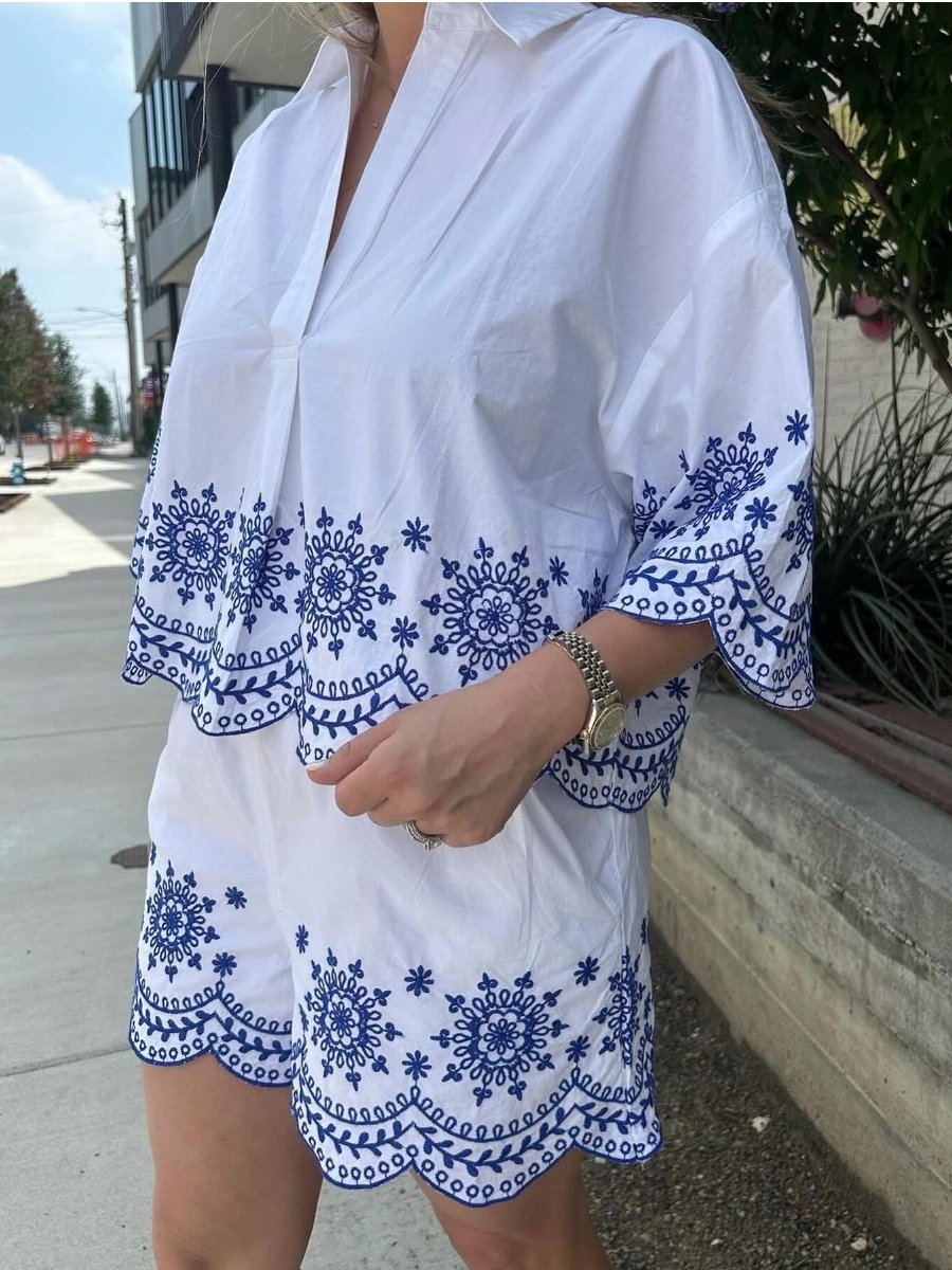 Summer Casual Loose 2pc Set