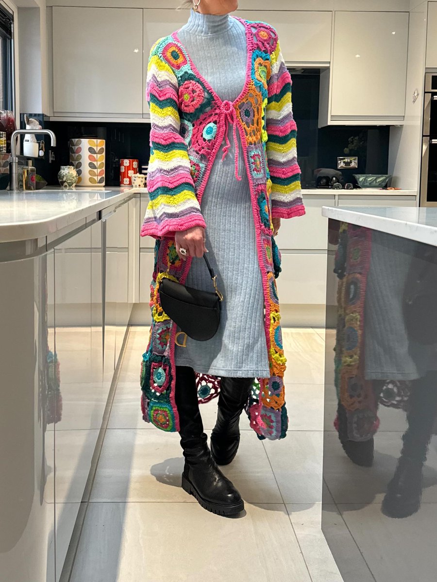 The Happy Color Cardigan