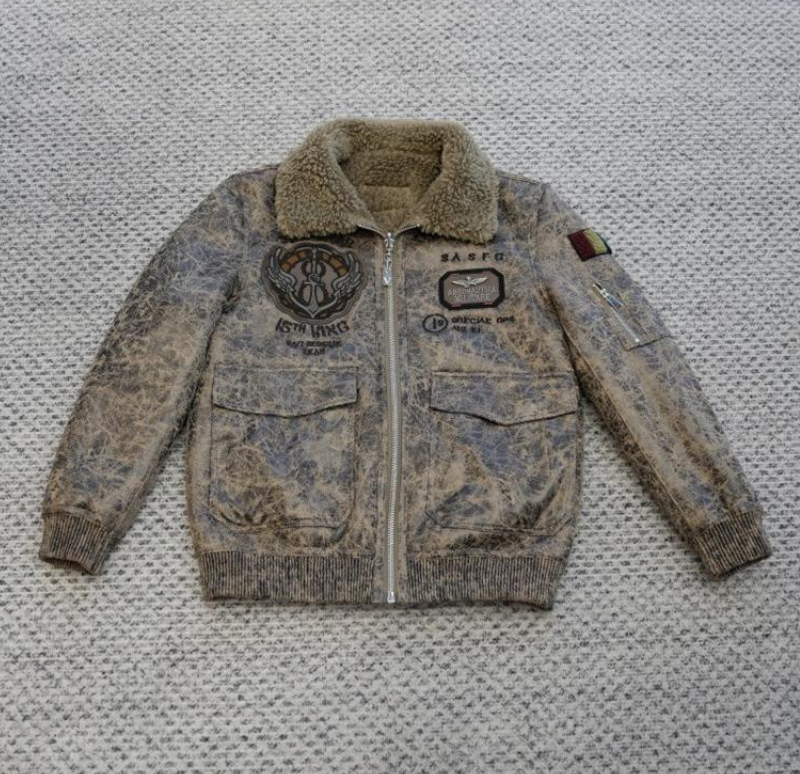 Heritage Jacket With Notched Lapel And Wool-Built Lining