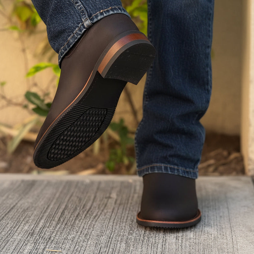 Anti-slippery  Western Cowboy Boots