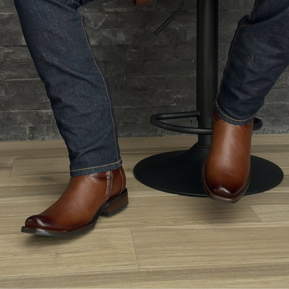 Genuine Leather Cowboy Boots