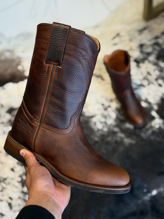 Vintage Distressed Cowboy Boots