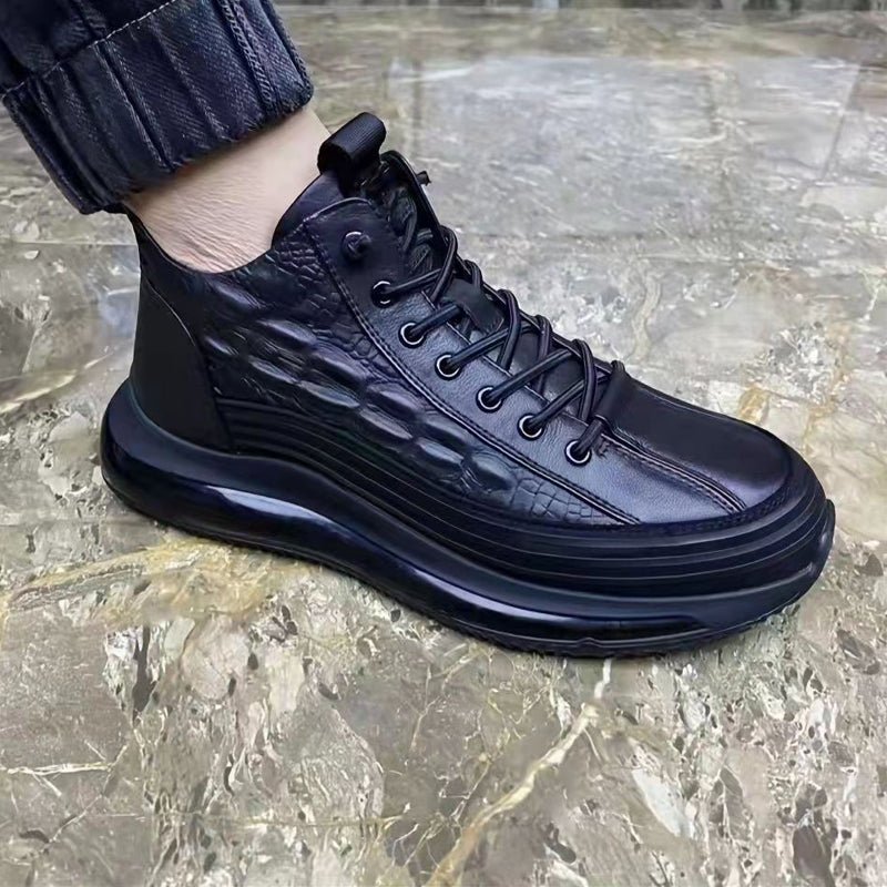 Alligator Pattern Sneakers