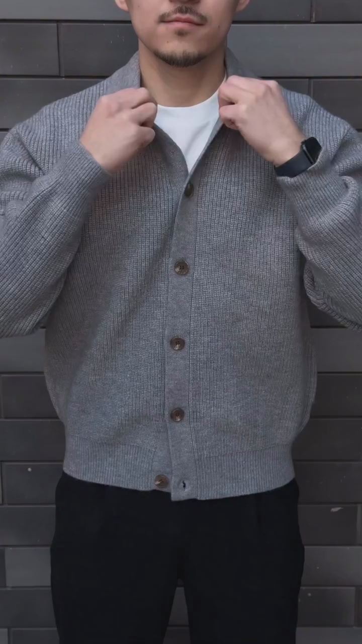 Thick Knitted Sweater Jacket