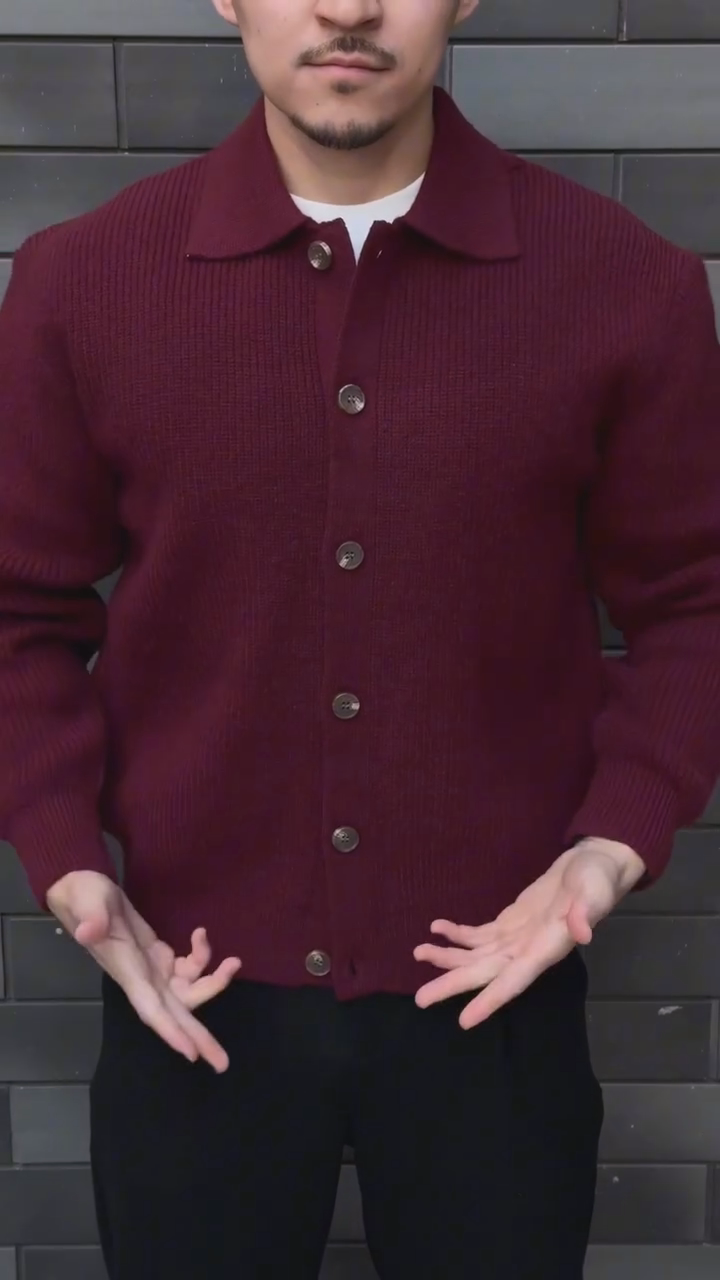 Thick Knitted Sweater Jacket