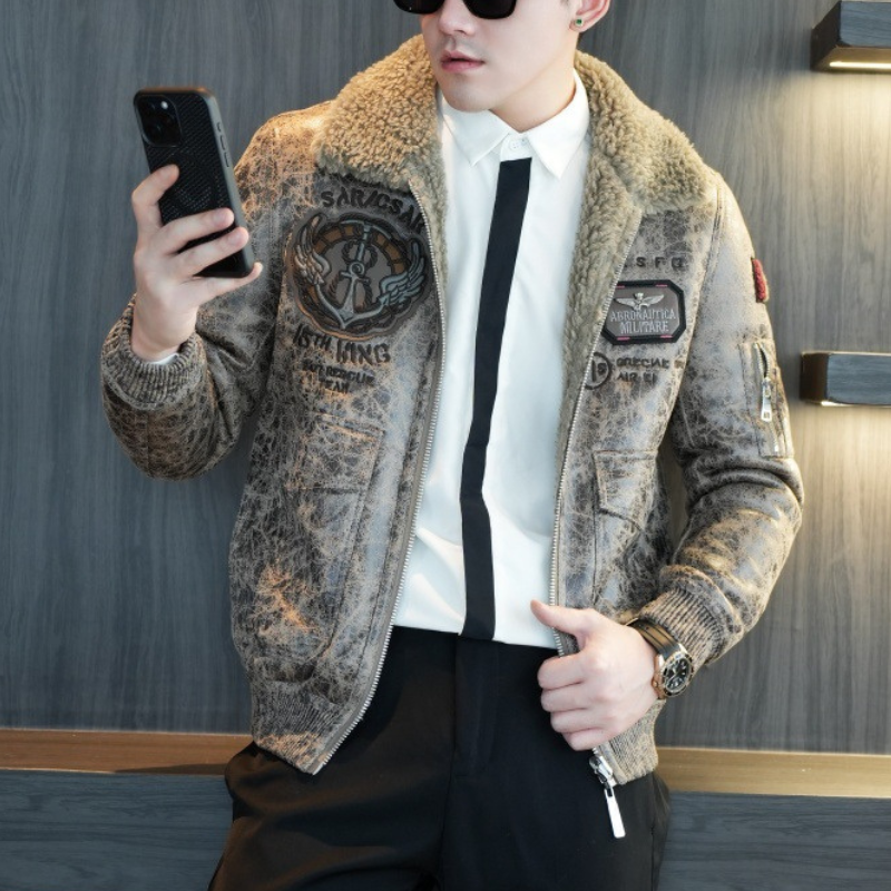 Heritage Jacket With Notched Lapel And Wool-Built Lining