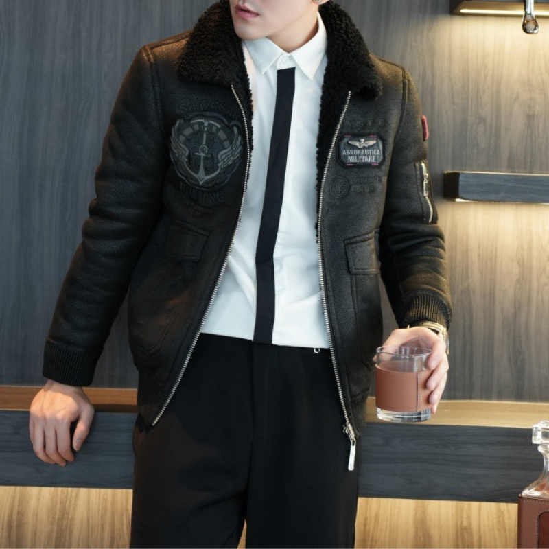 Heritage Jacket With Notched Lapel And Wool-Built Lining