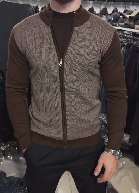 Men's Knit Cashmere Cardigan