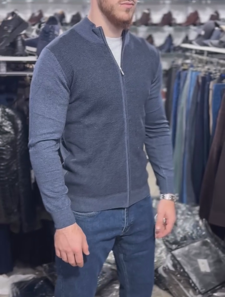 Men's Knit Cashmere Cardigan