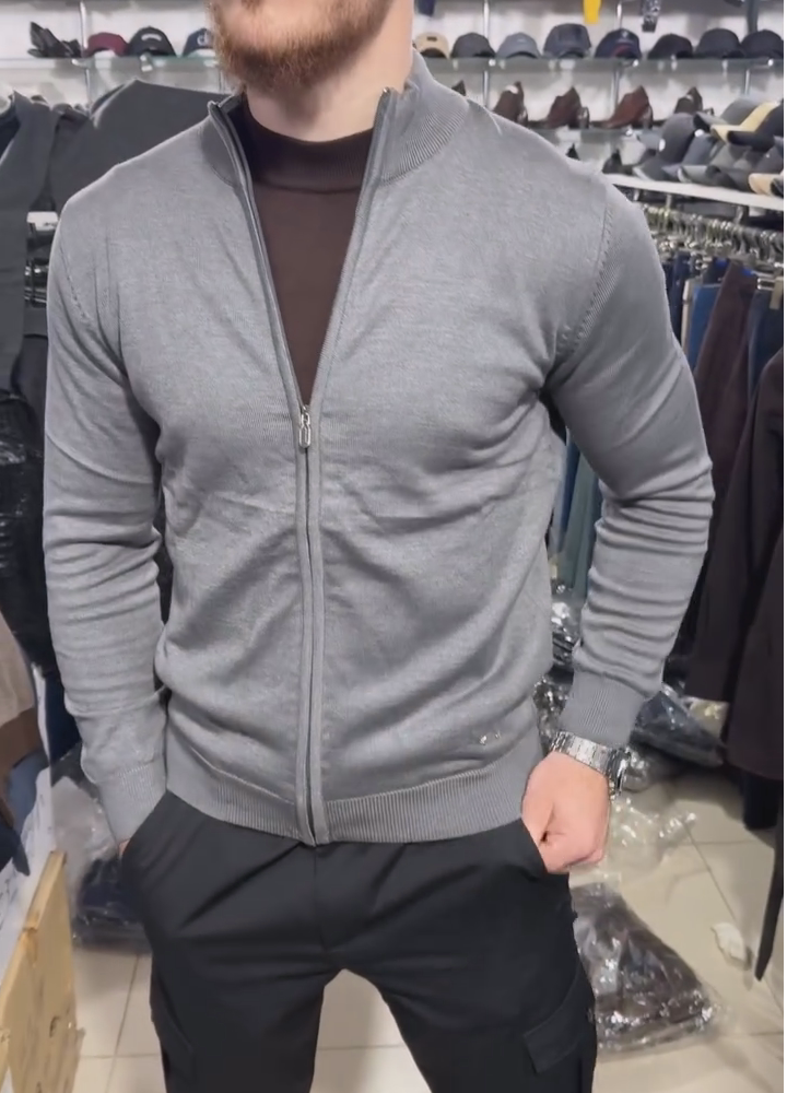 Men's Knit Cashmere Cardigan